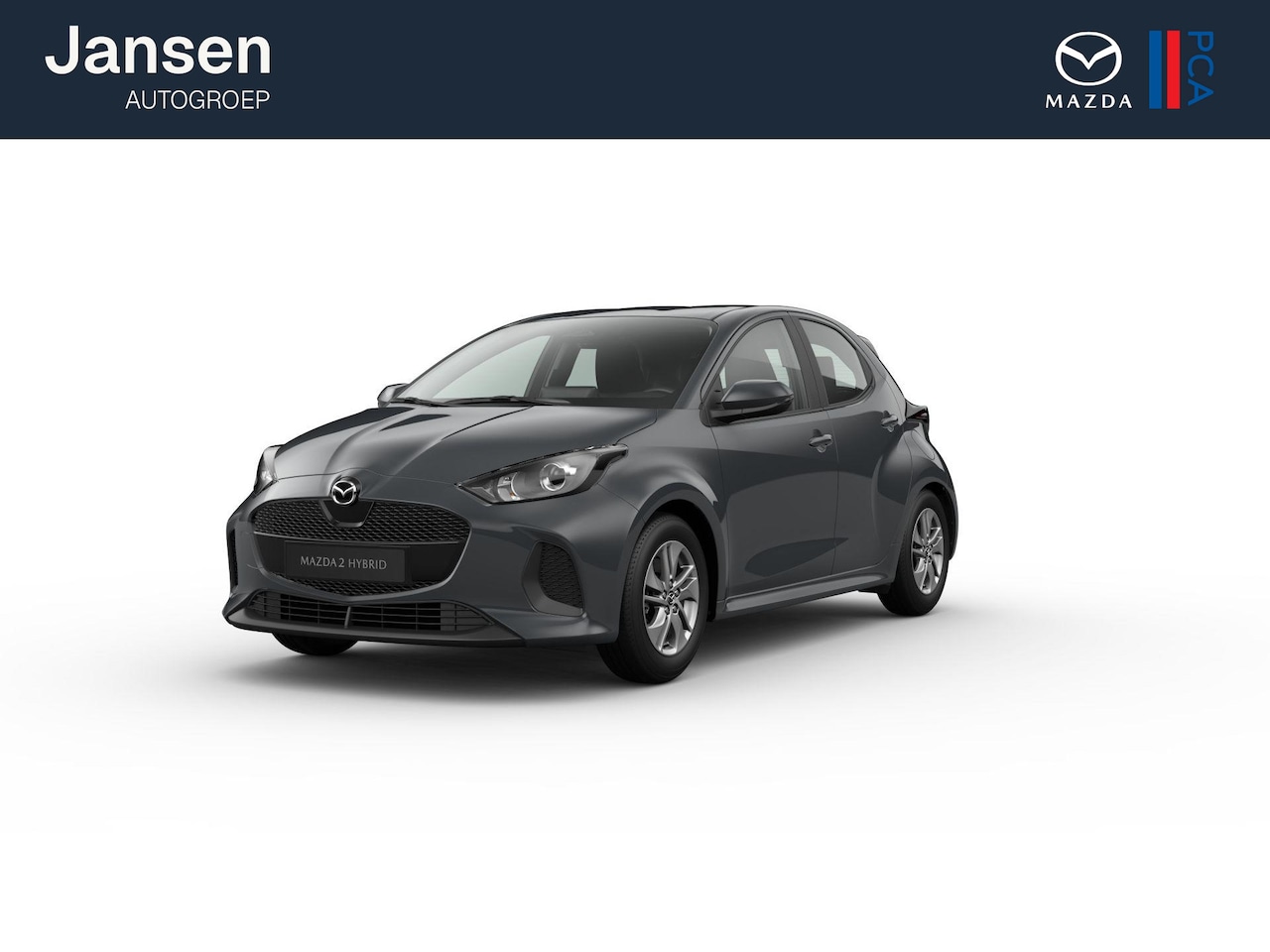 Mazda 2 Hybrid - Prime-Line | 15-inch lichtmetalen velgen, Silver | Achteruitrijcamera | Automatisch dimmen - AutoWereld.nl