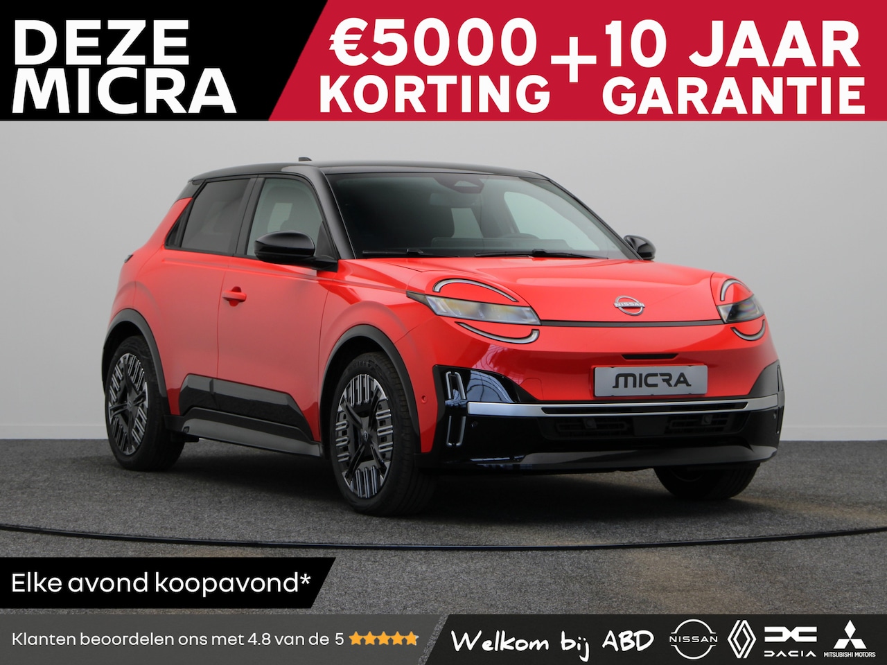 Nissan Micra - Advance + Interieur "Chill" 52 kWh | Achteruitrijcamera | Draadloze Apple Carplay® & Andro - AutoWereld.nl