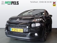 Citroën C3 - 1.2 PureTech Shine, Navigatie, Clima controle, Cruise controle, Elek ramen V, Lm velgen 16