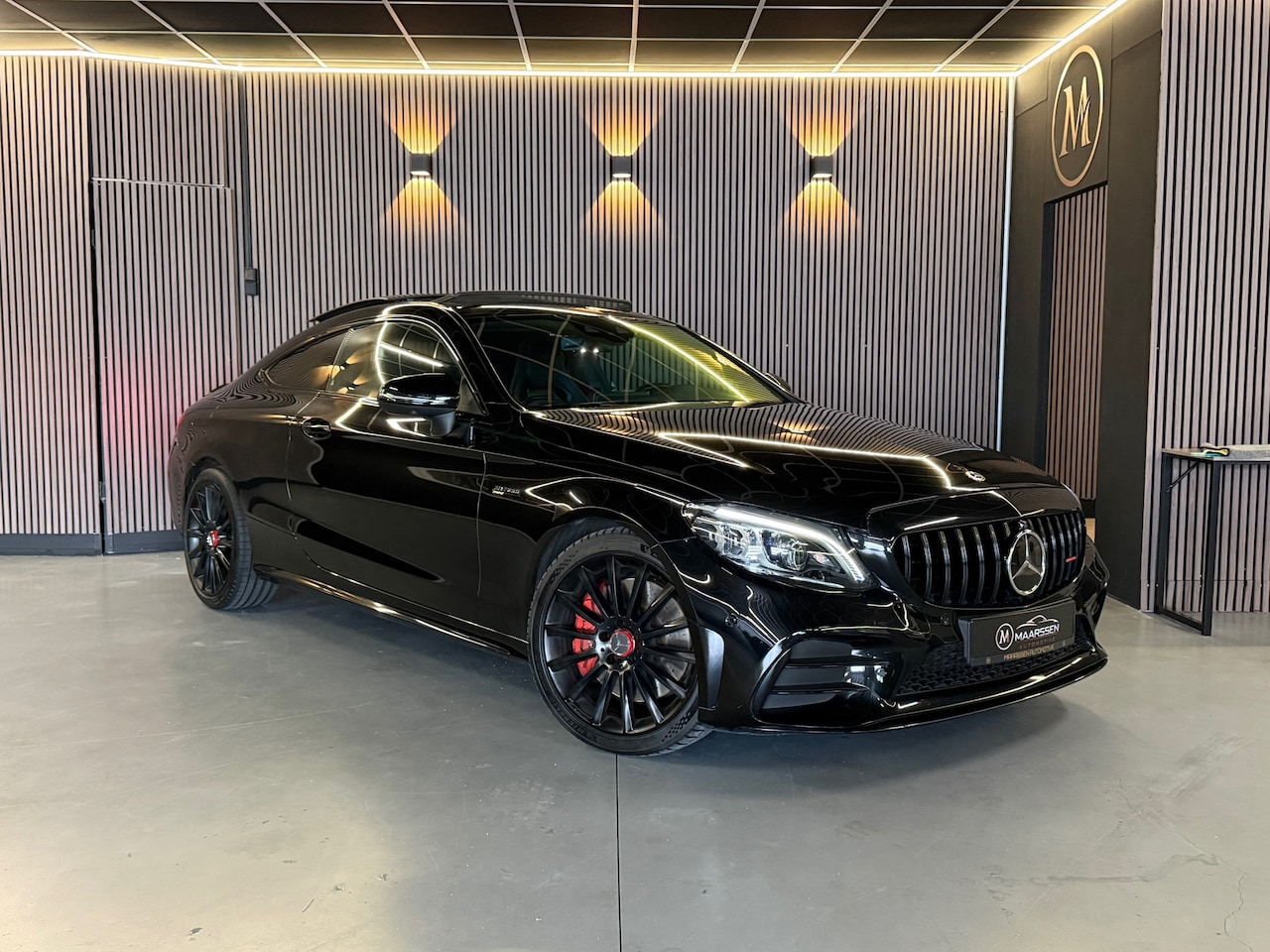 Mercedes-Benz C-klasse Coupé - AMG 43 4MATIC |PERF|PANO|360CAM|Keyl|sfeer|facelift - AutoWereld.nl