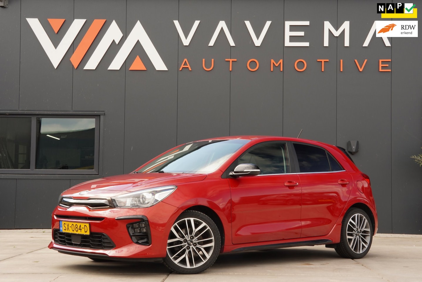 Kia Rio - 1.0 TGDI GT-Line 2018 Carplay Navi Stoelverwarming 5 Deurs Airco Clima Cruise control - AutoWereld.nl