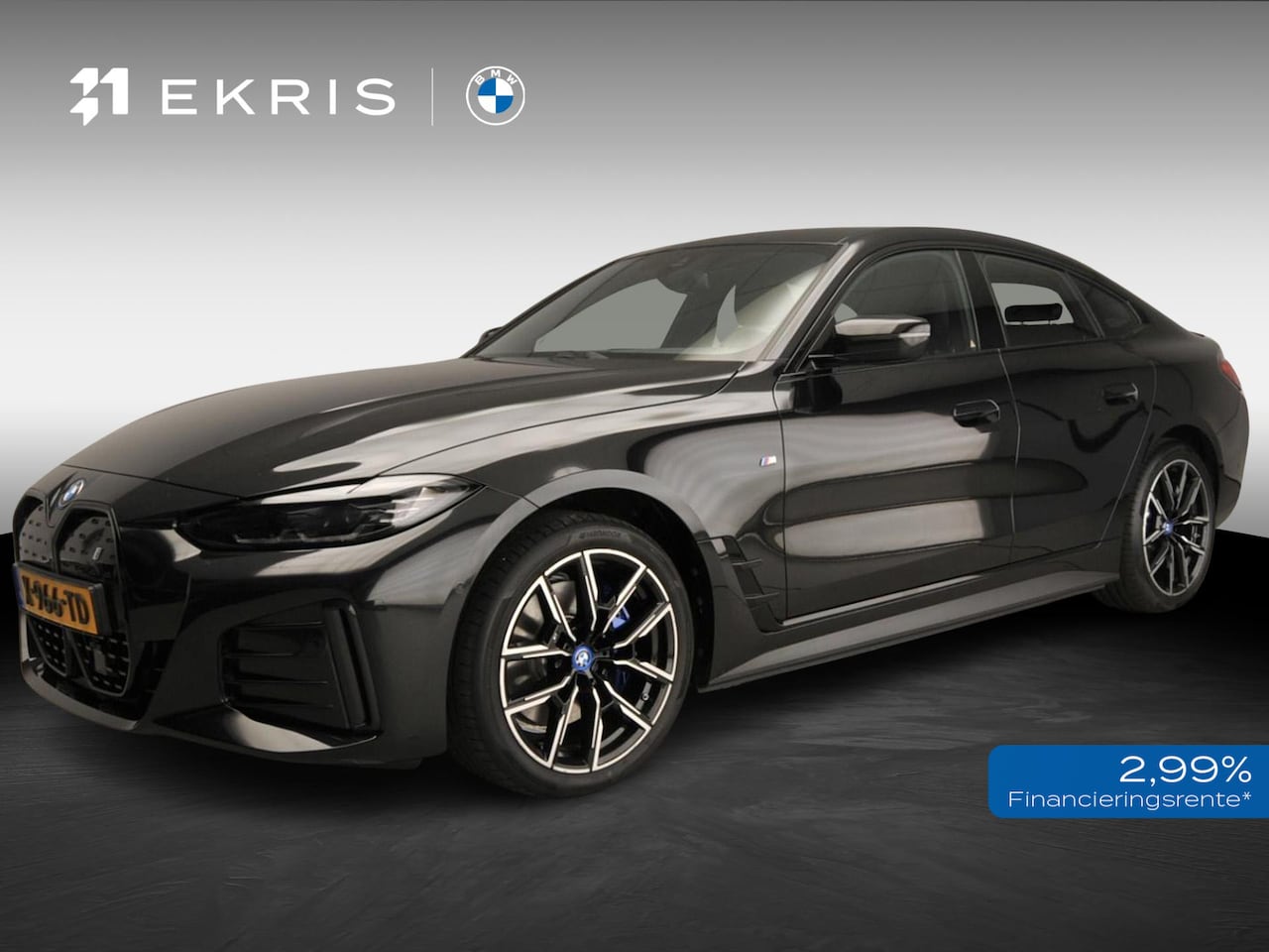 BMW i4 - Gran Coupé eDrive40 | M-Sportpakket | LED | Navigatie | Sportstoelen | Clima | Shadow line - AutoWereld.nl