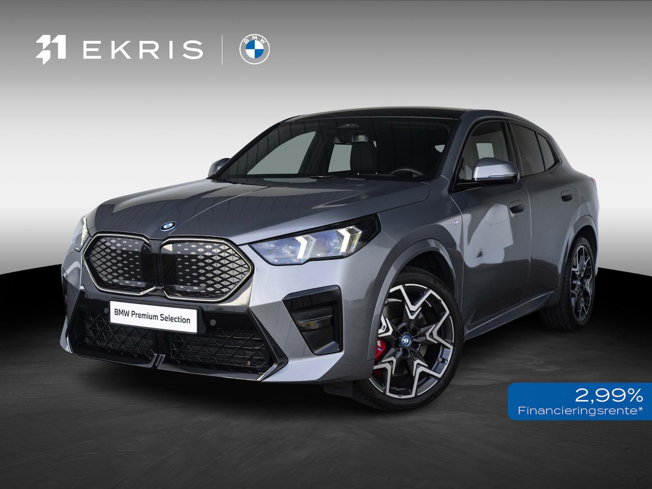 BMW iX2 - eDrive20 SoH 100% | M Sportpakket Pro | Innovation Pack | 20 inch | Stuurwielrand verwarmd - AutoWereld.nl