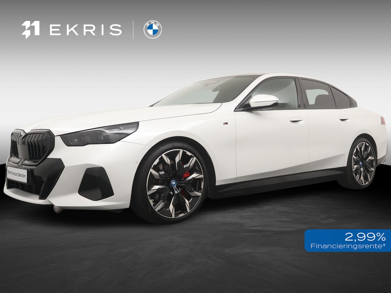 BMW i5 - eDrive40 84 kWh M Sport Pro | Glazen Panoramadak | 21" Individual | Leder | Stuur- & Stoe - AutoWereld.nl