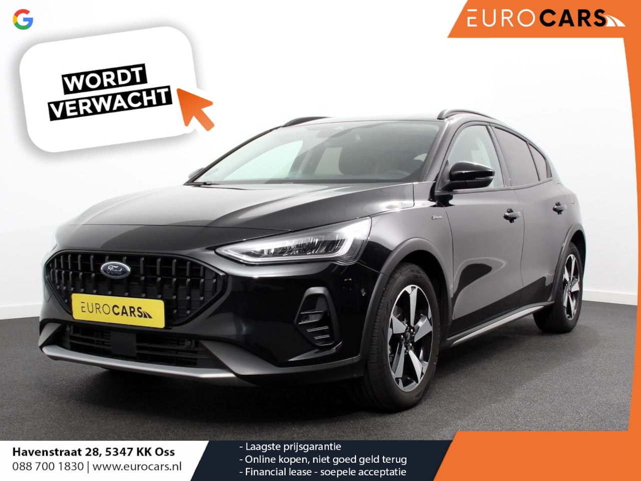 Ford Focus - 1.0 EcoBoost 155pk Hybrid Automaat Active X Navigatie Apple Carplay/Android Auto Climate C - AutoWereld.nl