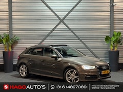 Audi A3 Sportback - 1.4 TFSI 3x S-Line BI-XENON/NAVI/PANO/CRUISE/PDC/HALF-LEDER/VDOH/TREKHAAK/DRIVE-SELECT/CLI