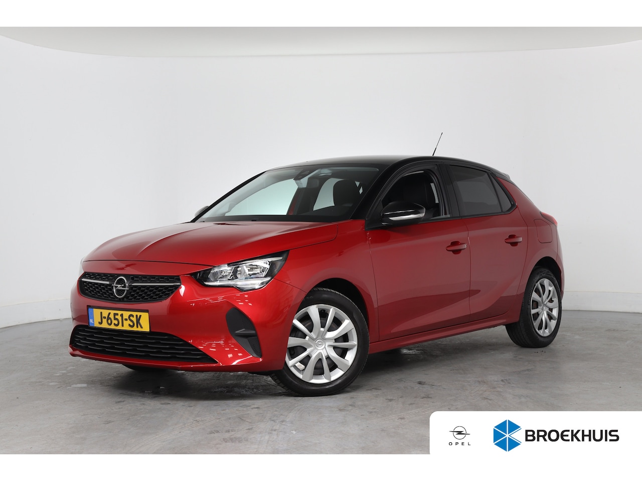 Opel Corsa - 1.2 Turbo 100pk Edition | Two-tone | 1e Eigenaar | Airco | Cruise Control | Donker getinte - AutoWereld.nl