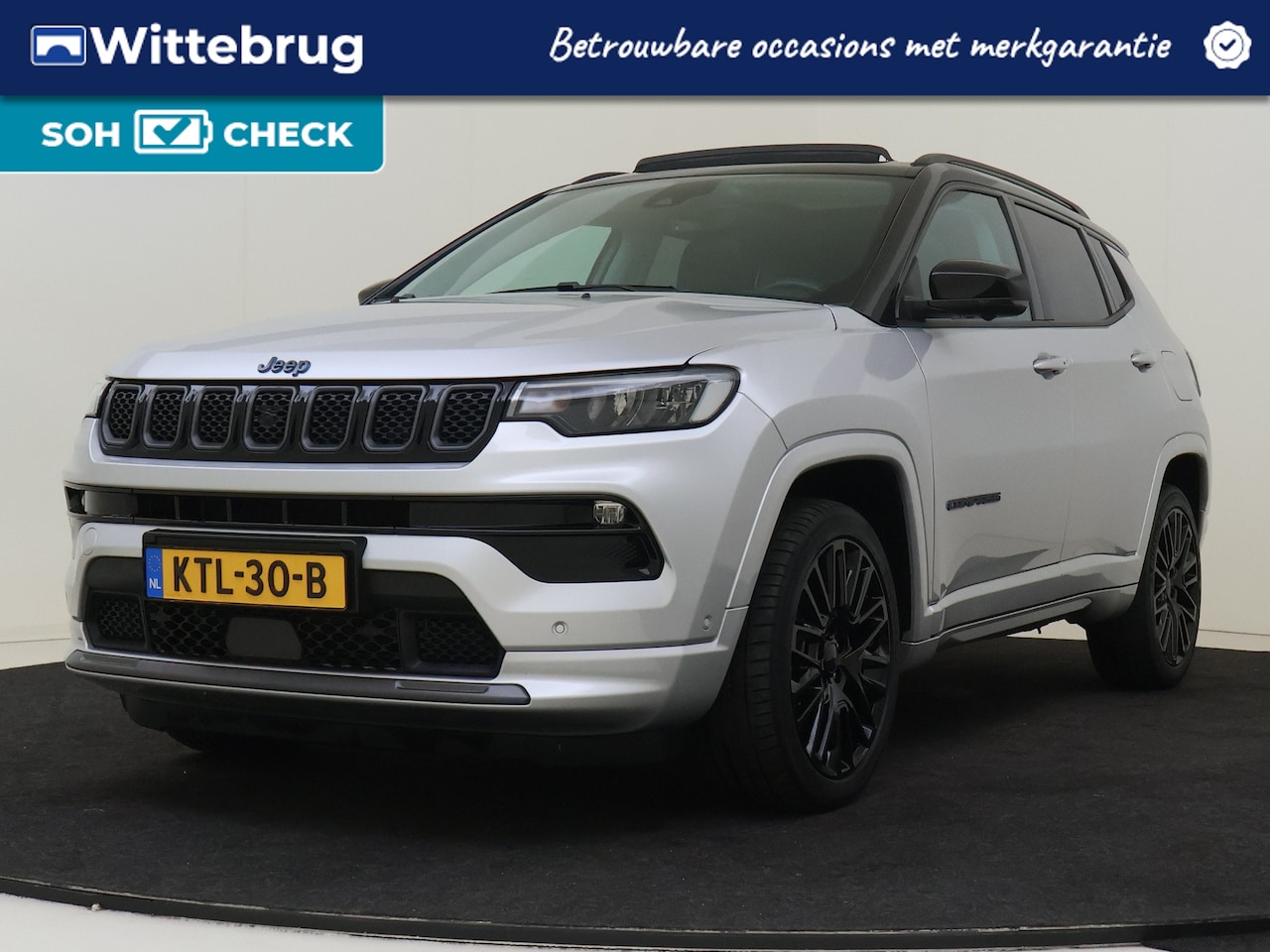 Jeep Compass - 4xe 240 Plug-in Hybrid Electric S YP - AutoWereld.nl