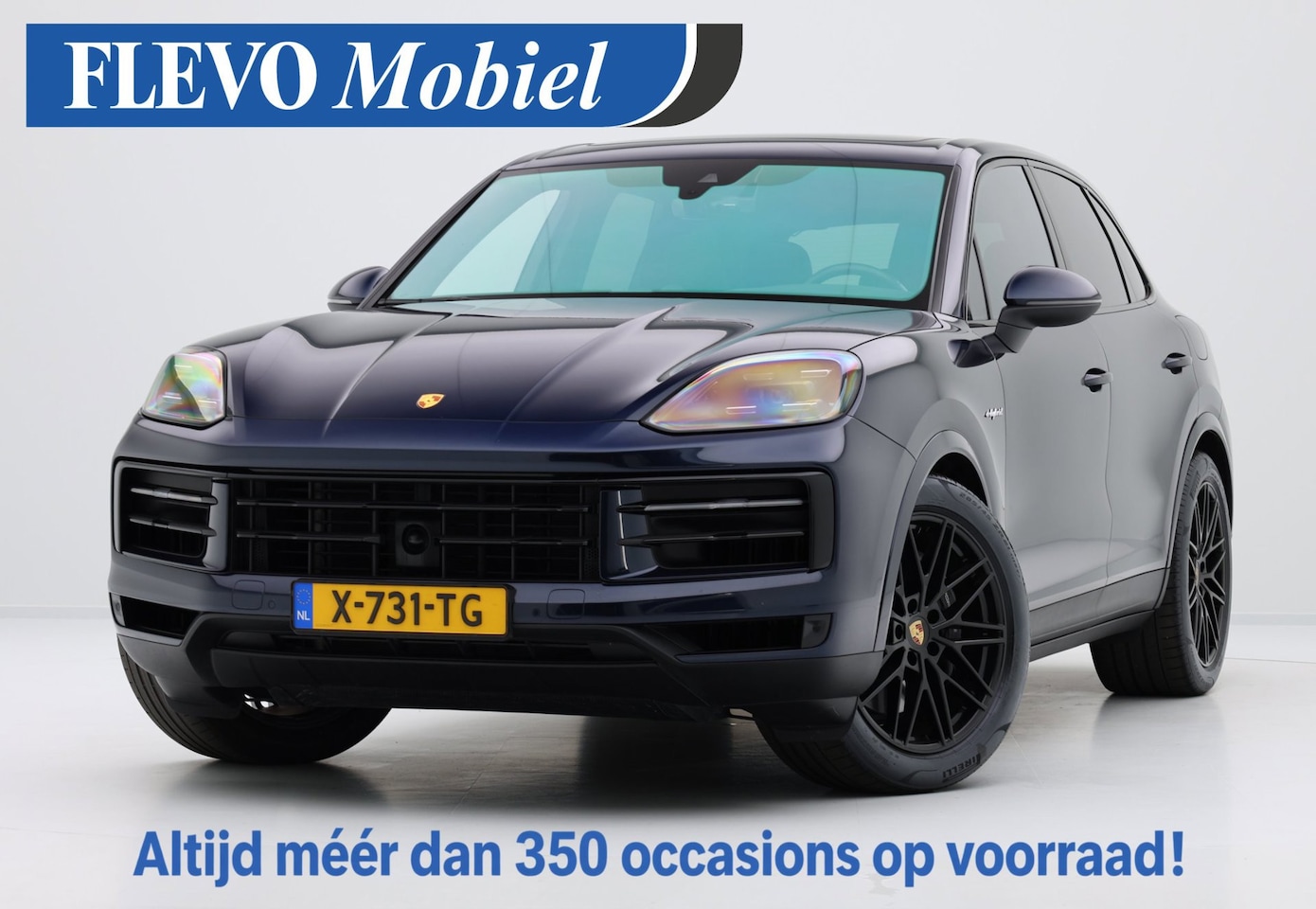 Porsche Cayenne - 3.0 E-Hybrid orig. NL|1e eig.|Pano|Luchtvering|Sport Chrono|Sportstoelen - AutoWereld.nl