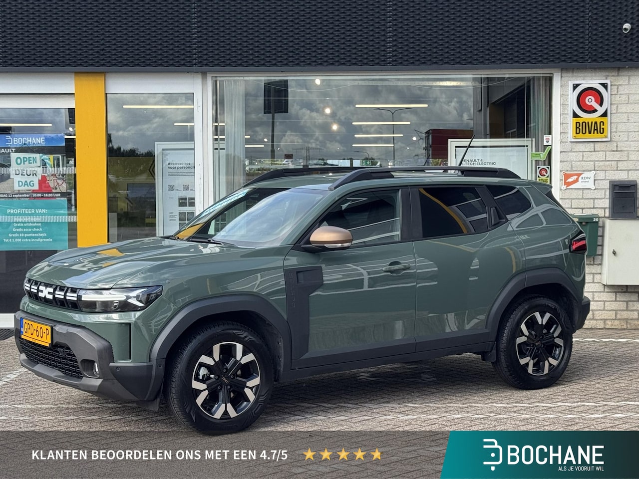 Dacia Duster - 1.6 Hybrid 140 Extreme | NAP | Navigatie | Around View Camera | LED | Climate Control | Ke - AutoWereld.nl