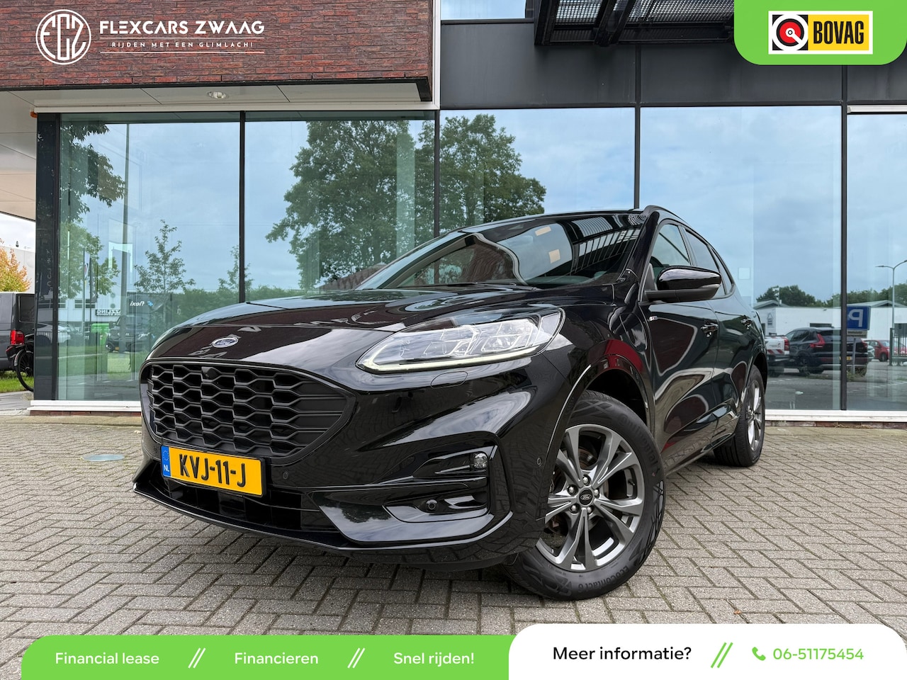 Ford Kuga - 2.5 PHEV ST-Line X - Automaat - Navi - Climate - Elektrische klep - AutoWereld.nl