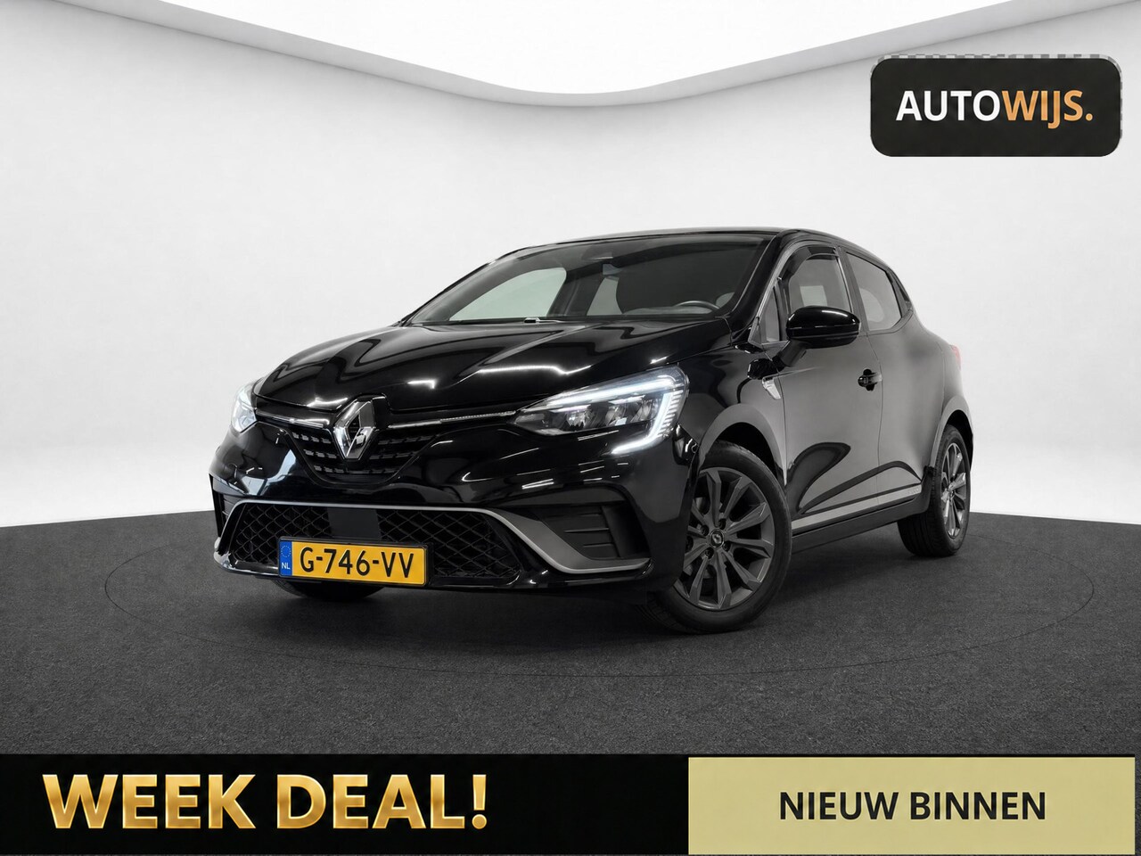Renault Clio - 1.0 TCe Zen|R S LINE|CARPLAY|NL AUTO|LED|DEALER ONDERHOUDEN - AutoWereld.nl
