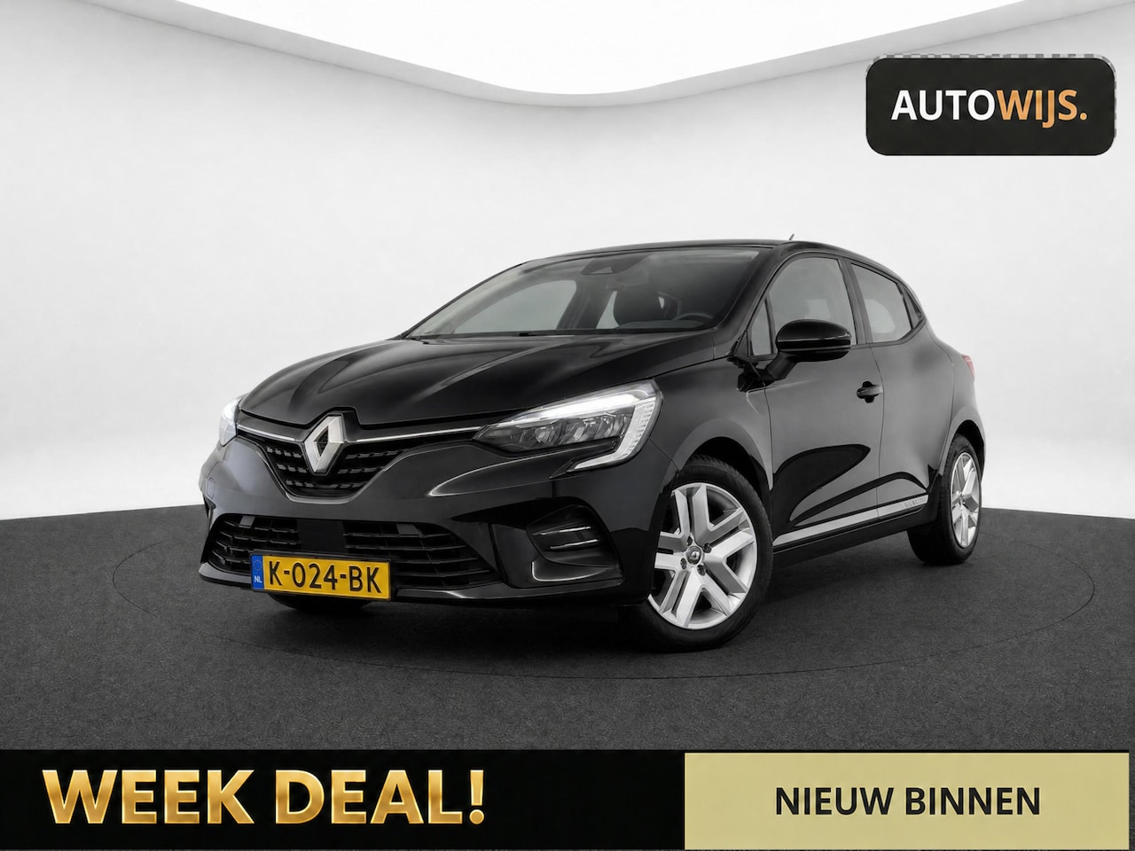 Renault Clio - 1.0 TCe Zen|NL AUTO|NAVI|LM-VELGEN|FACELIFT|GOED ONDERHOUDEN - AutoWereld.nl