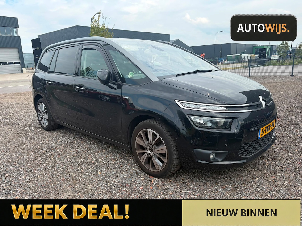 Citroën Grand C4 Picasso - 1.6 HDi Exclusive|7 PERS|NAVI|CAMERA|TREKHAAK|AUT|NIEUWE KOPPELING - AutoWereld.nl