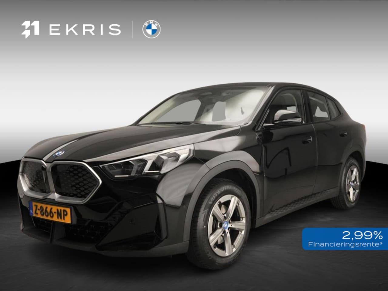 BMW iX2 - eDrive20 | LED | Navigatie | Panoramadak | Sportstoelen | Shadow line | DAB | Alu 17 inch - AutoWereld.nl