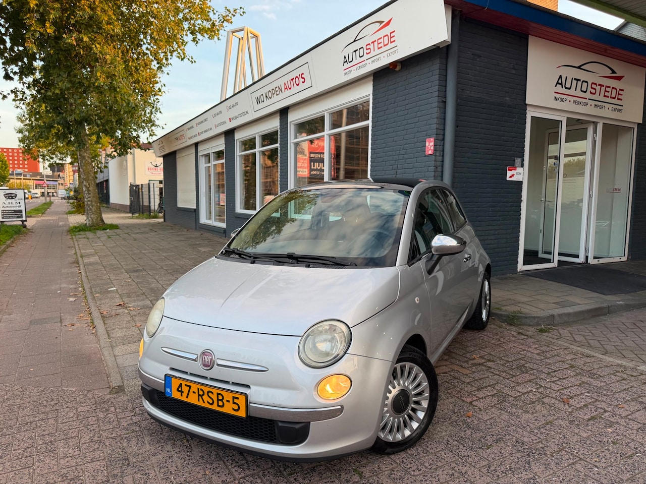 Fiat 500 - 0.9 TwinAir Lounge|PANO|NAP|AIRCO|APK|AUTOMAAT - AutoWereld.nl