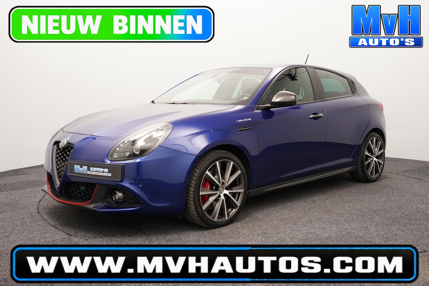 Alfa Romeo Giulietta - 1.750 Turbo Veloce|LED|TREKH|SPORTSTOEL - AutoWereld.nl