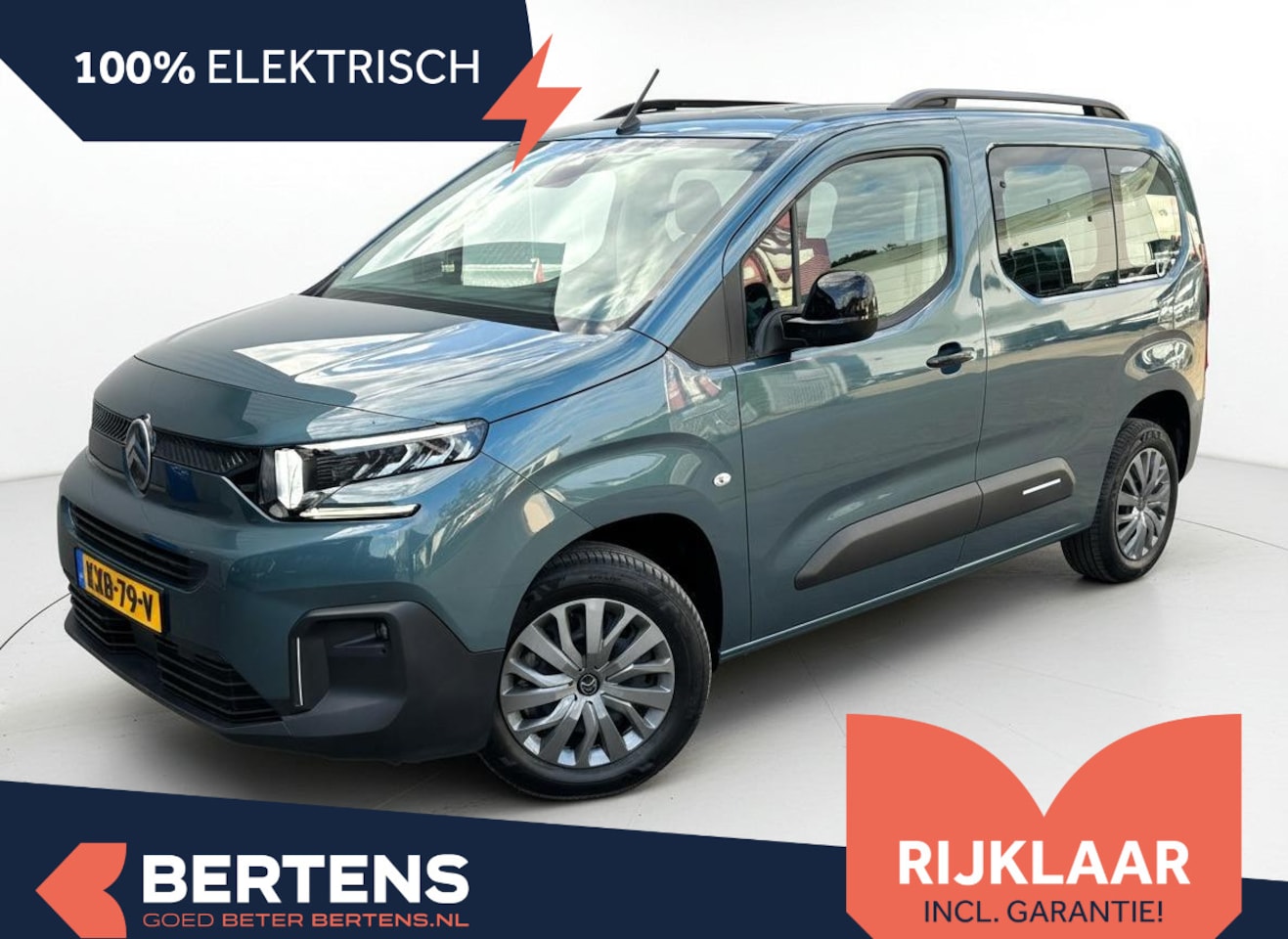 Citroën ë-Berlingo - Plus M L1 50 kWh | Multispace | 1-fase | Rijklaar geleverd! - AutoWereld.nl