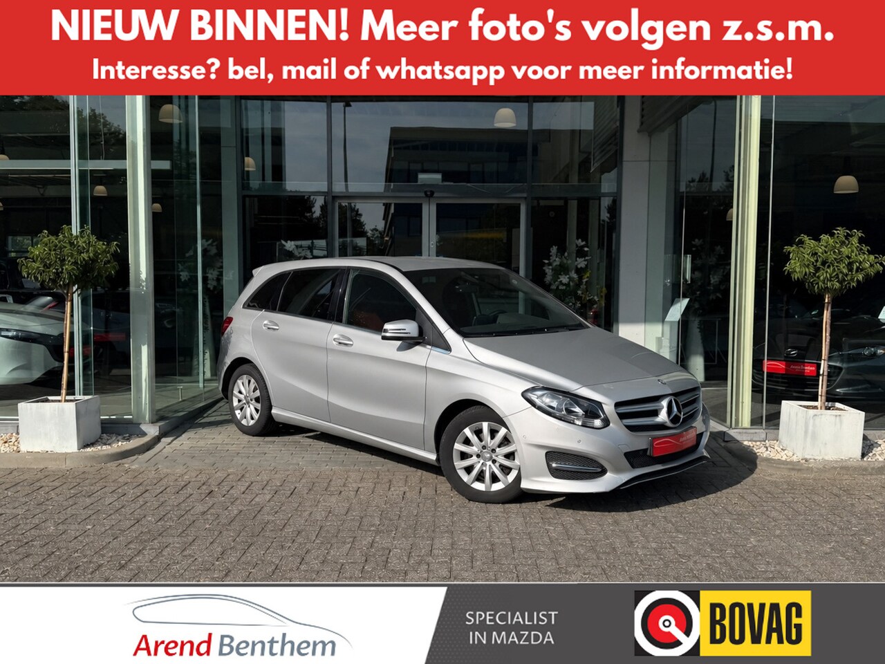 Mercedes-Benz B-klasse - 180 Ambition 180 Ambition - AutoWereld.nl