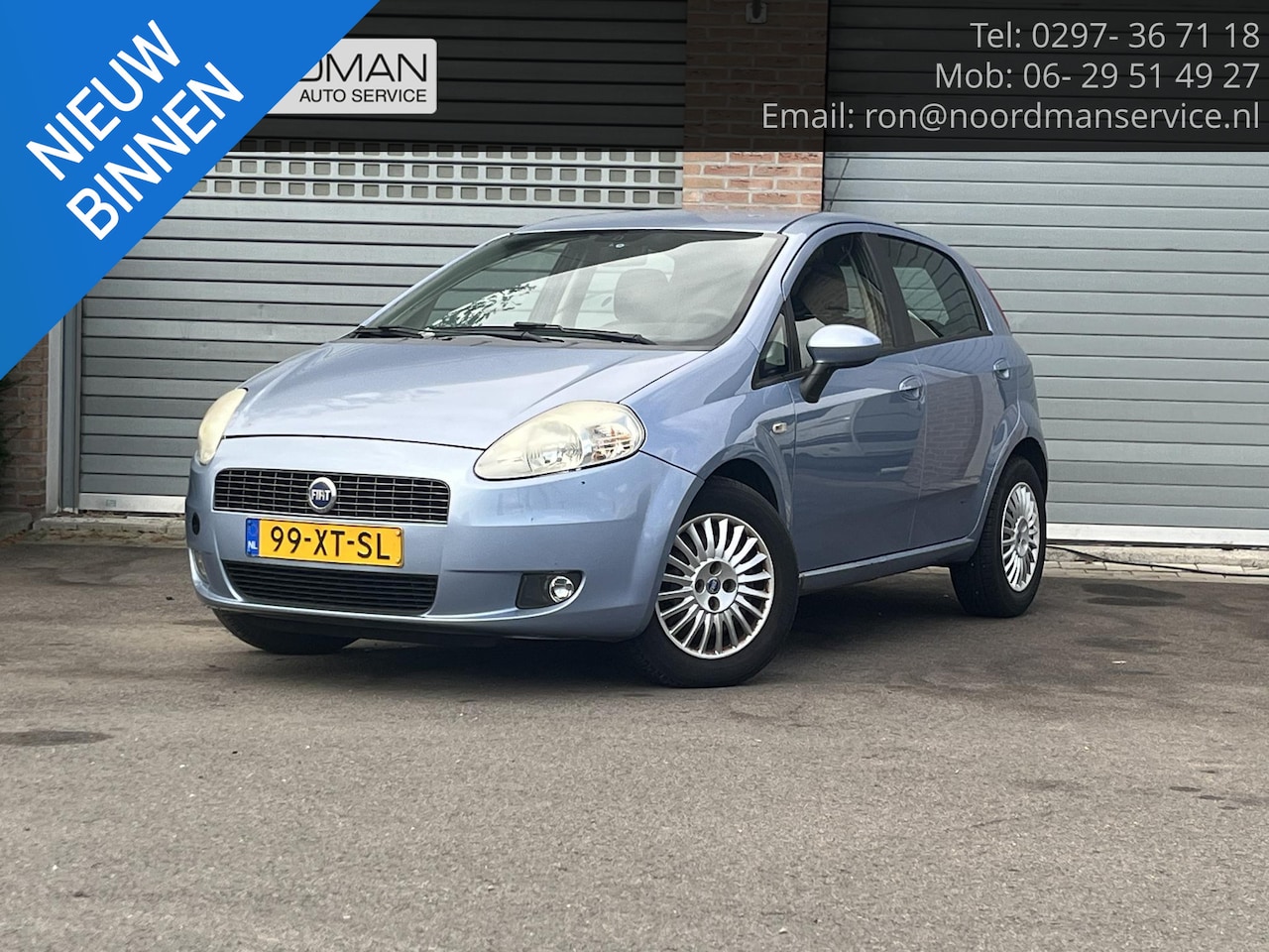Fiat Grande Punto - 1.4 Dynamic Automaat - AutoWereld.nl