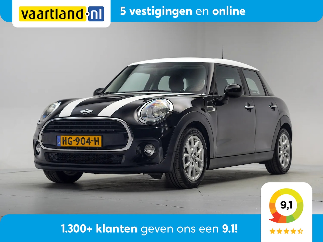 MINI Cooper - 1.5 Cooper Business [ Cruise Navi Airco ] - AutoWereld.nl