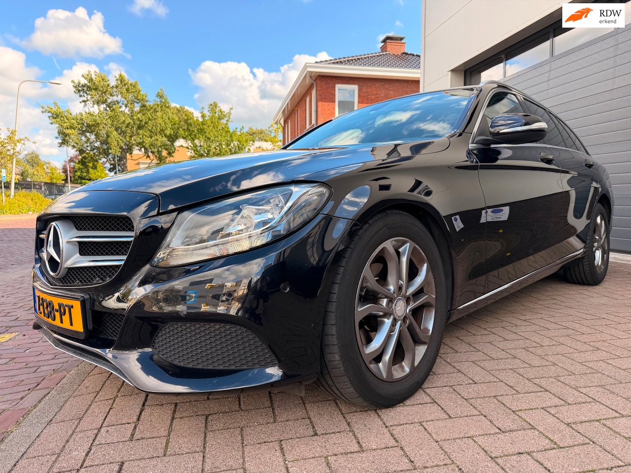 Mercedes-Benz C-klasse Estate - 200 CDI Prestige/Pano/Automaat/Navi/Cruise-c/Climate-c/Goed-onderhouden - AutoWereld.nl