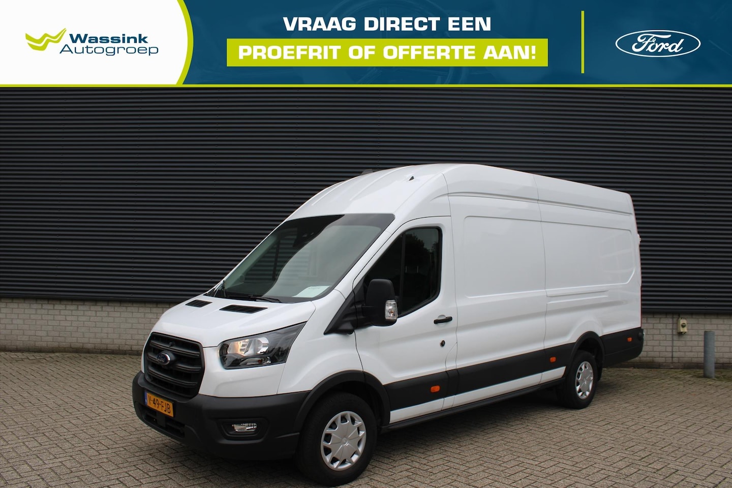 Ford Transit - I GB 350 L4H3 TDCi 105pk RWD Trend I Camera achter | Cruise control | Airco | NAVI - AutoWereld.nl