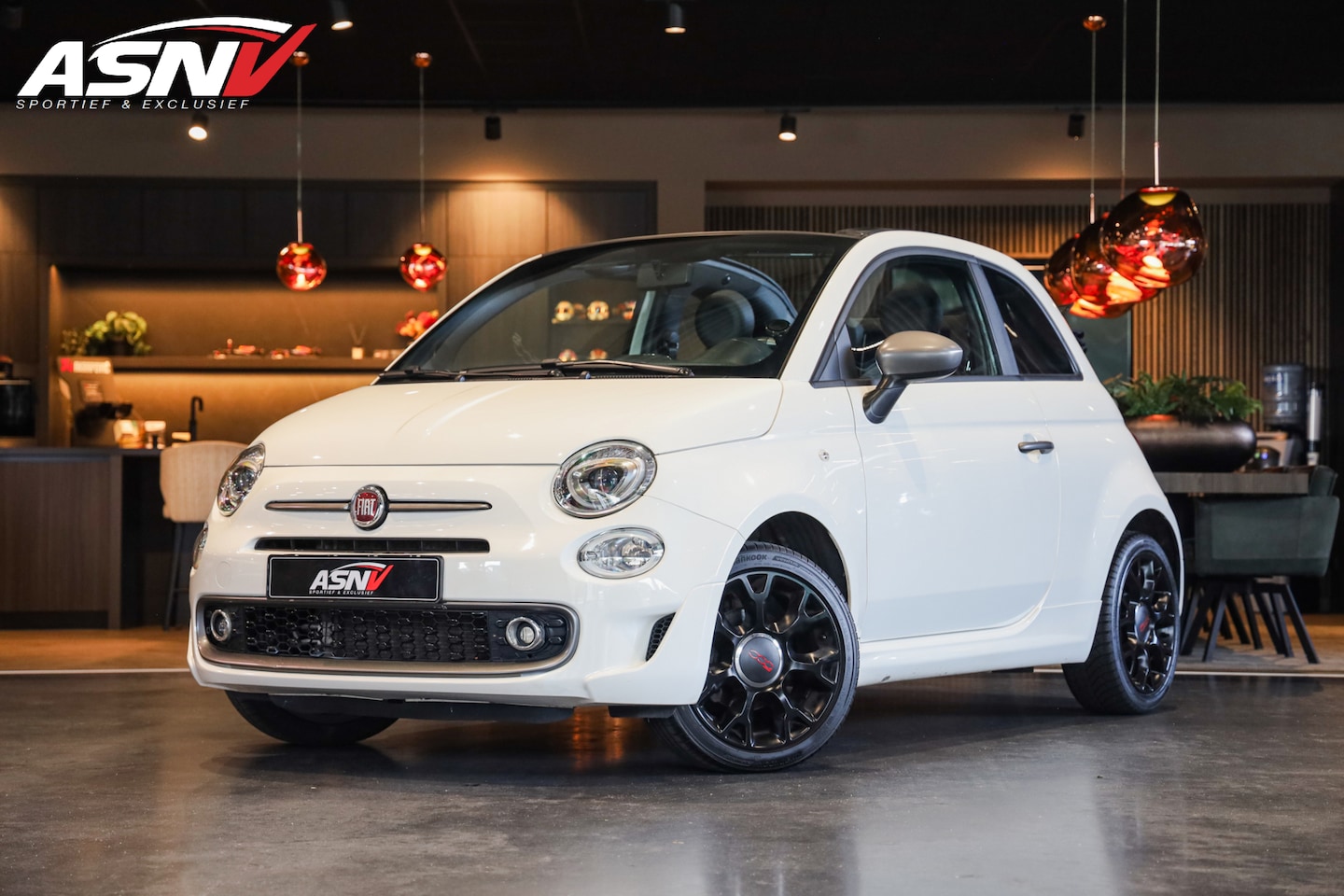 Fiat 500 - S 1.2 Lounge Cabriolet, 69 PK, Cruise/Control, Sport/Design, Airco, LED, Comfort/Pakket, 9 - AutoWereld.nl