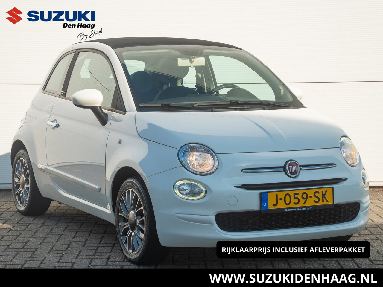 Fiat 500 C - 0.9 TwinAir Turbo Lounge| Airco | Parkeersensoren | Bluetooth | Elektrisch vouwdak - AutoWereld.nl