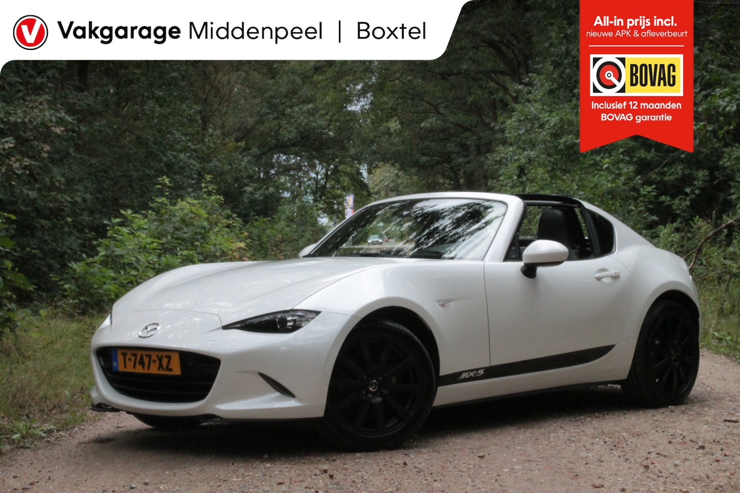 Mazda MX-5 RF - 2.0 SkyActiv-G 184 GT-M | Camera | Cruise - AutoWereld.nl