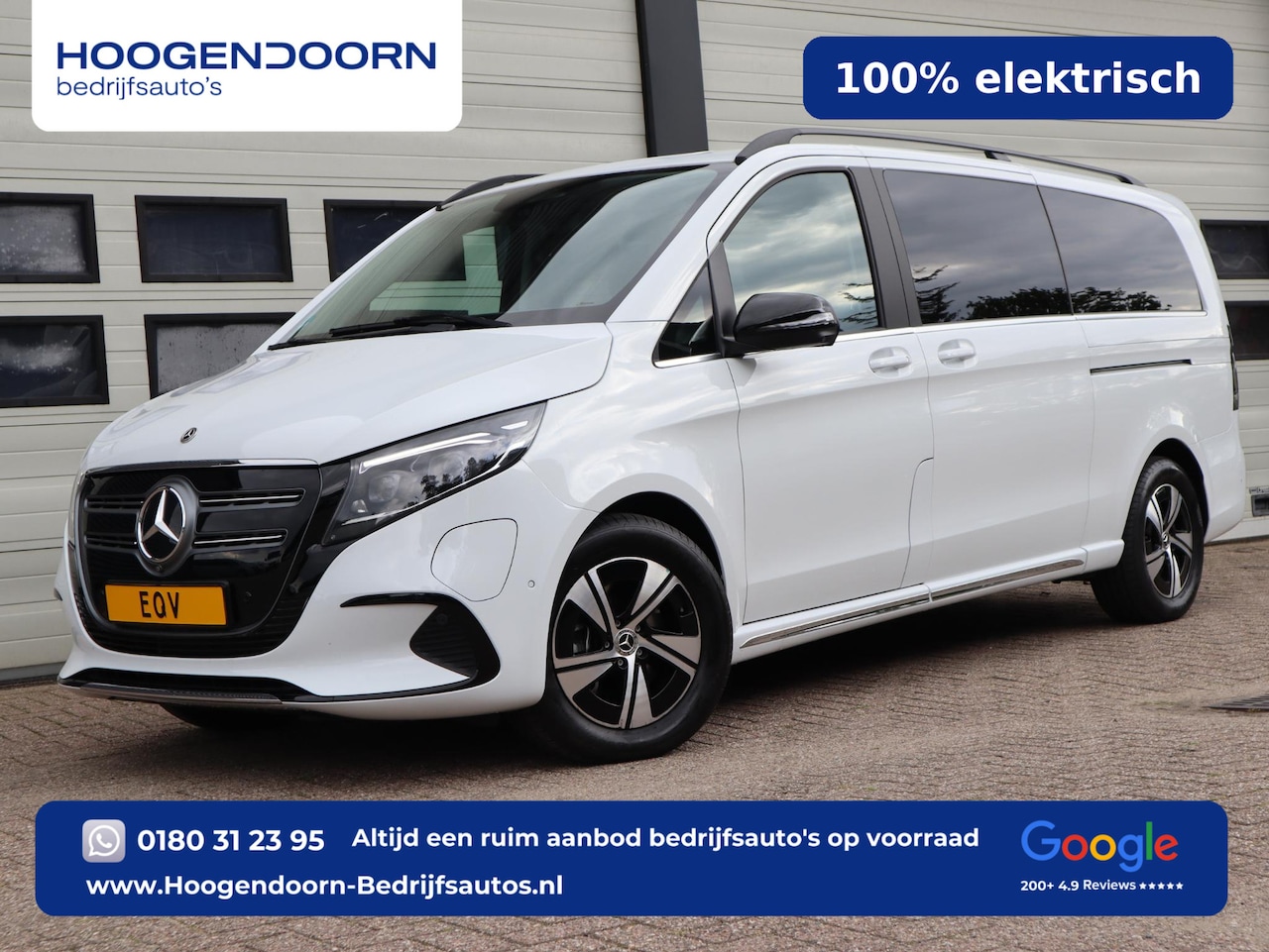 Mercedes-Benz EQV - 300 90 kWh L3 Extra lang Avantgarde - 7 Pers. - AutoWereld.nl