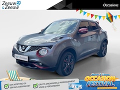 Nissan Juke - 1.2 DIG-T S/S N-Connecta UNIEK | Navigatie| Cruise Control| Metallic lak| Spoiler| Zwarte