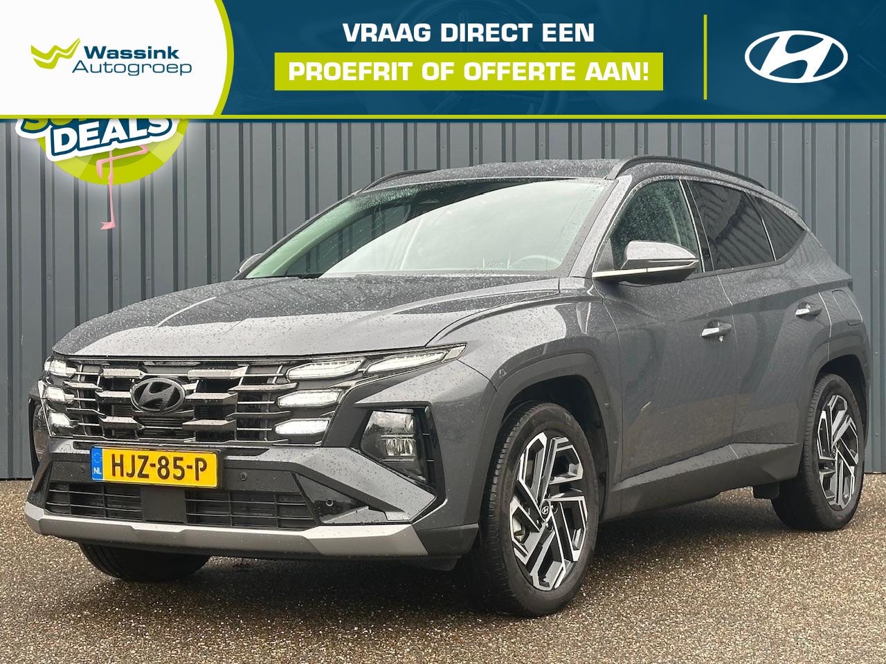 Hyundai Tucson - 1.6 T-GDi PHEV 252pk 2WD Automaat Comfort Smart I Stoel-Stuurverwarming I Adaptieve Cruise - AutoWereld.nl