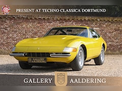 Ferrari 365 - GTB/4 Daytona "Left the factory in Giallo Senape" “Giallo Senape” - only 9 were ever deliv
