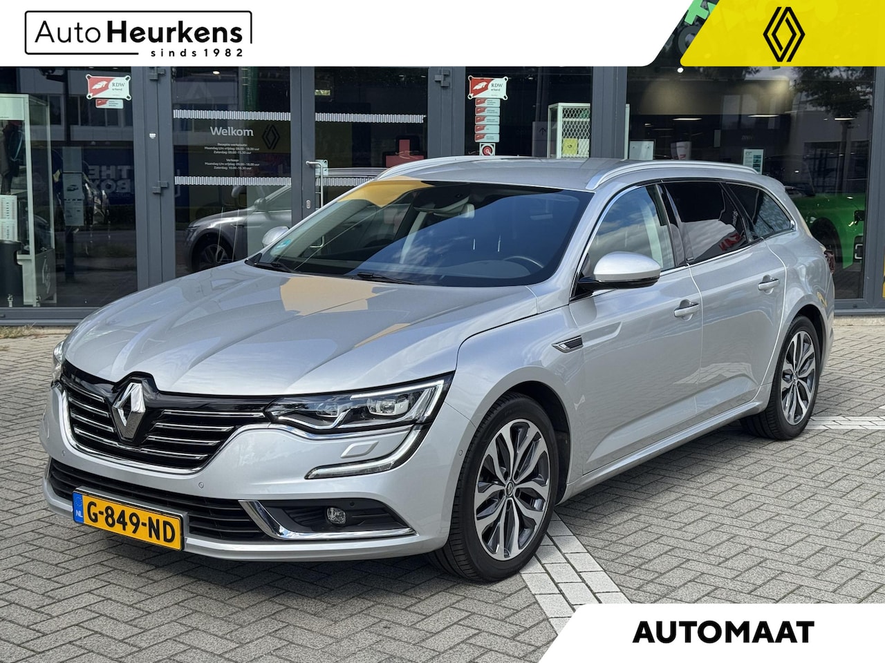 Renault Talisman Estate - TCe 160 EDC GPF Intens l AUTOMAAT l Origineel NL l 2e-Eigenaar l stoel- en stuurwielverwar - AutoWereld.nl
