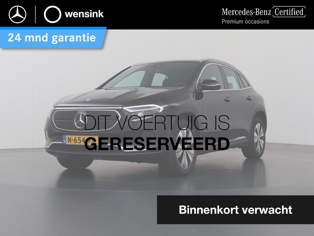 Mercedes-Benz EQA - 300 4MATIC Business Solution Luxury 67 kWh | Stoelverwarming | Parktronic | Achteruitrijca - AutoWereld.nl