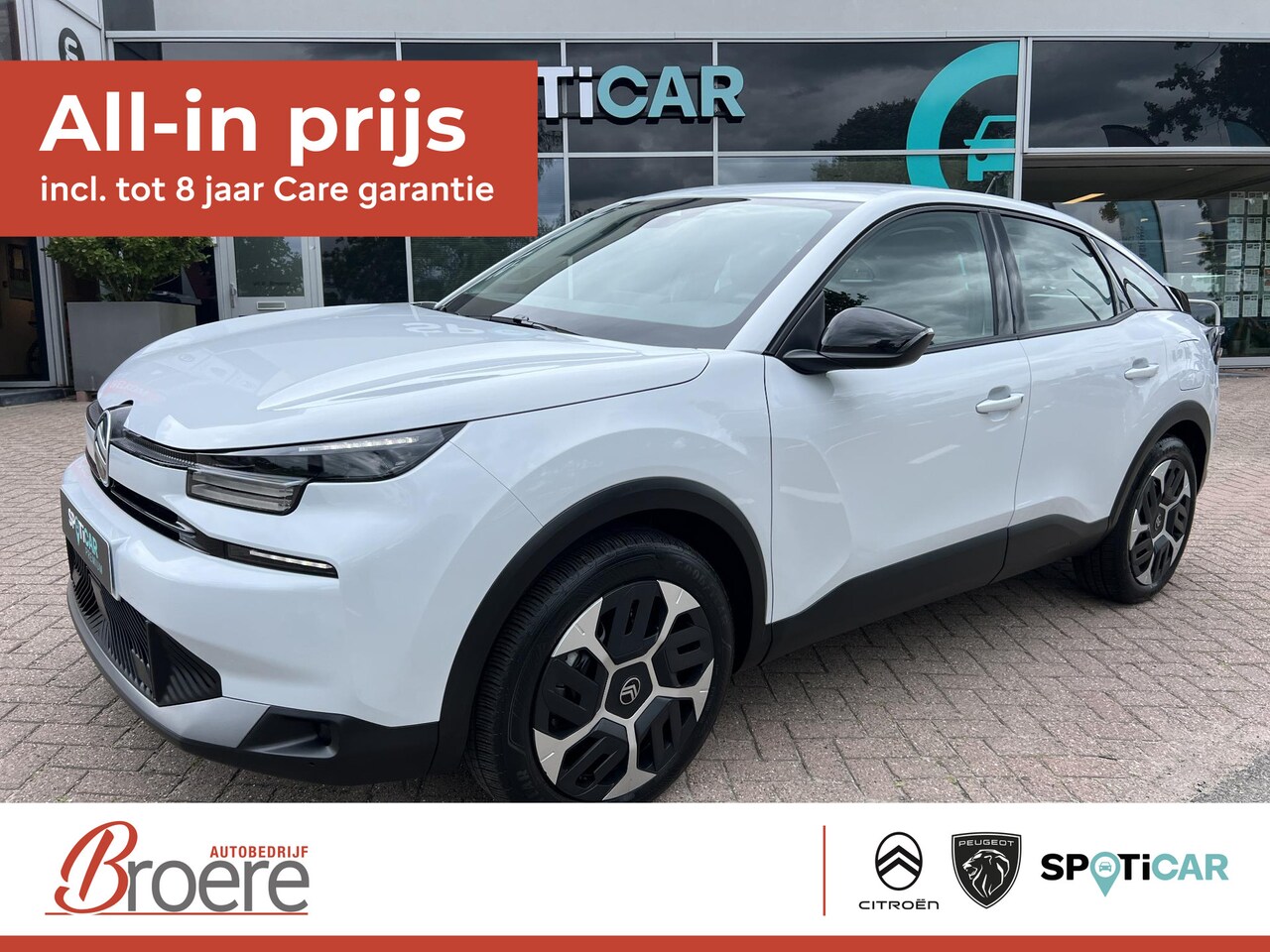 Citroën C4 - 1.2 Hybrid 145pk Plus Automaat | Navigatie via Apple Carplay of Android Auto - AutoWereld.nl