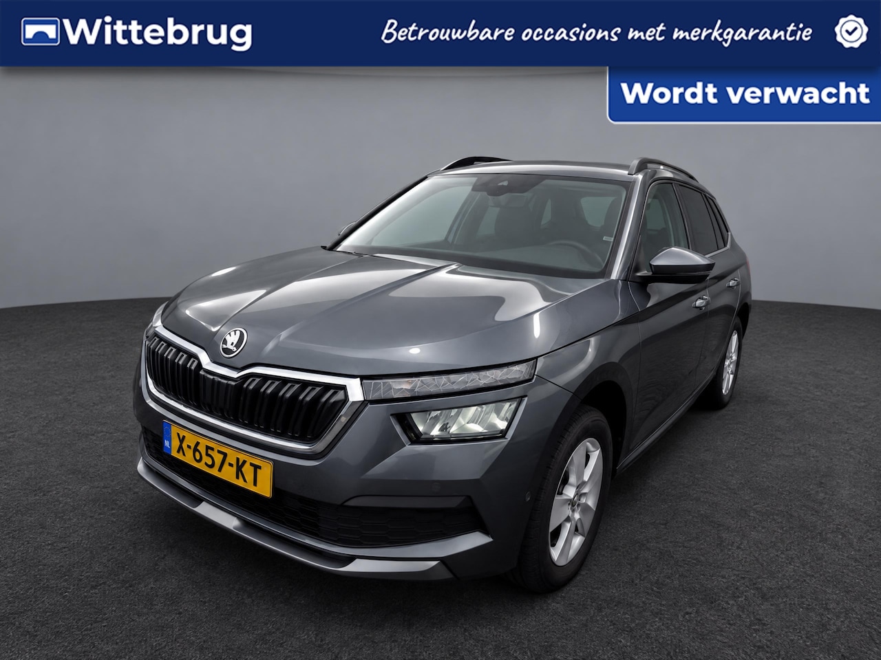 Skoda Kamiq - 1.0 TSI Sport Business / Climate controle / App connect / Parkeersensoren achter / Fabriek - AutoWereld.nl
