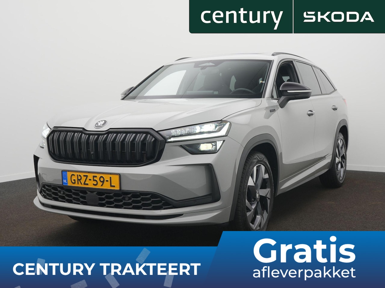 Skoda Kodiaq - 1.5 TSI MHEV Sportline Business 7p Navigatie - 19 Inch - Panoramadak - Camera - Trekhaak - AutoWereld.nl