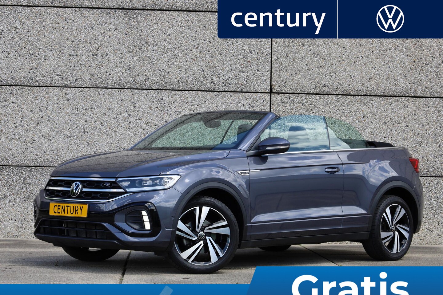 Volkswagen T-Roc Cabrio - 1.5 TSI R-Line DSG / Adaptive cruise / Navi / Achteruitrijcamera - AutoWereld.nl