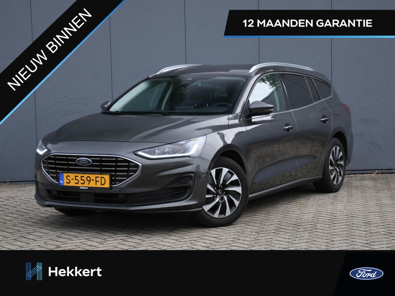 Ford Focus Wagon - Titanium 1.0 EcoBoost Hybrid 125pk KEYLESS ENTRY | CAMERA | LANE KEEPING SYSTEM | WINTER P - AutoWereld.nl