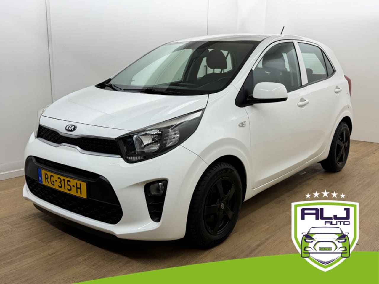 Kia Picanto - Occasion 1.0 Leuke uitvoering met sportvelgen | Wit | Tweedehands Kia Picanto | Airco | Bl - AutoWereld.nl