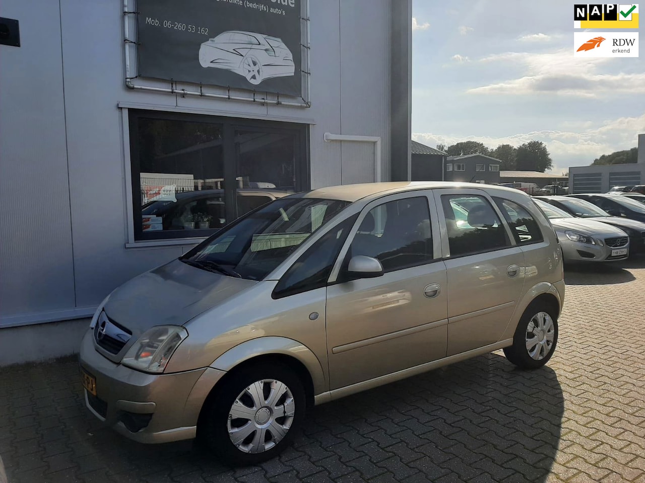 Opel Meriva - 1.6-16V Business airco cruise apk 9-2027 - AutoWereld.nl