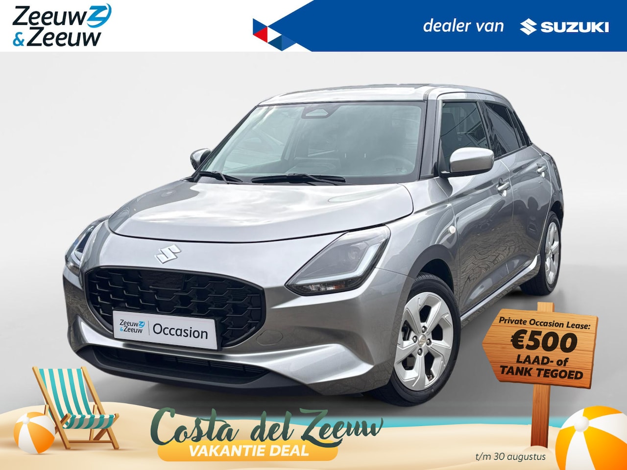 Suzuki Swift - 1.2 Select Smart Hybrid | Achteruitrijcamera | Stoelverwarming | Apple/Android Carplay | C - AutoWereld.nl