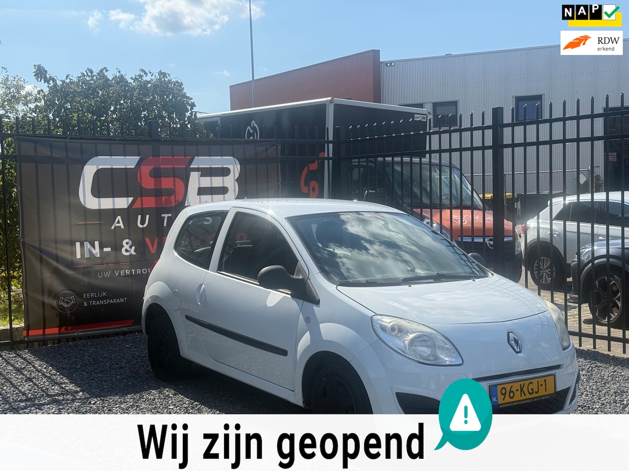 Renault Twingo - 1.2 Authentique IJSKOUDE AIRCO!APK!KOOPJE! - AutoWereld.nl