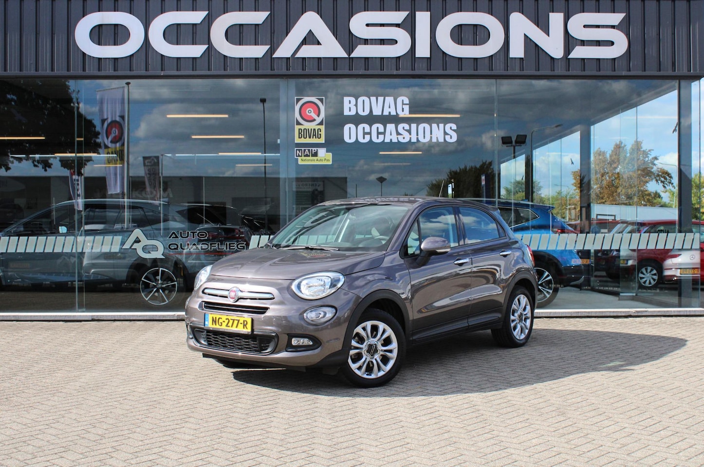 Fiat 500 X - 1.4 Turbo MultiAir PopStar NAVIGATIE/ KEYLESS - AutoWereld.nl