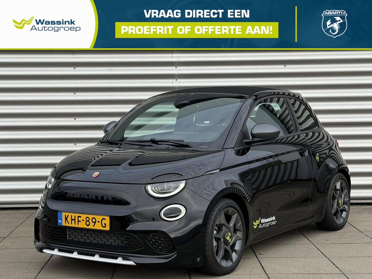 Fiat 500 Abarth - 42 kWh | 155 PK | Cabrio | Camera | Cruise Control | Navigatie - AutoWereld.nl
