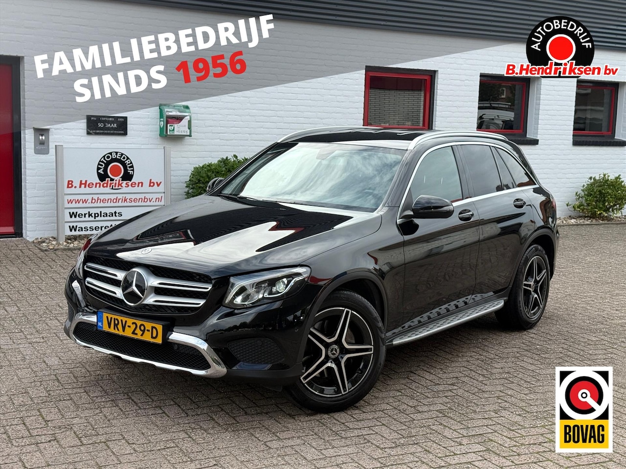 Mercedes-Benz GLC-klasse - GLC 250D 4 Matic AMG/ Grijs kenteken ombouw/ Trekhaak/ Elektrische achterklep/ Camera acht - AutoWereld.nl