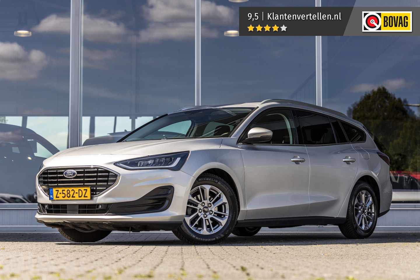 Ford Focus Wagon - 1.0 EcoBoost Hybrid Titanium | Carplay | Cruise | NL Auto - AutoWereld.nl
