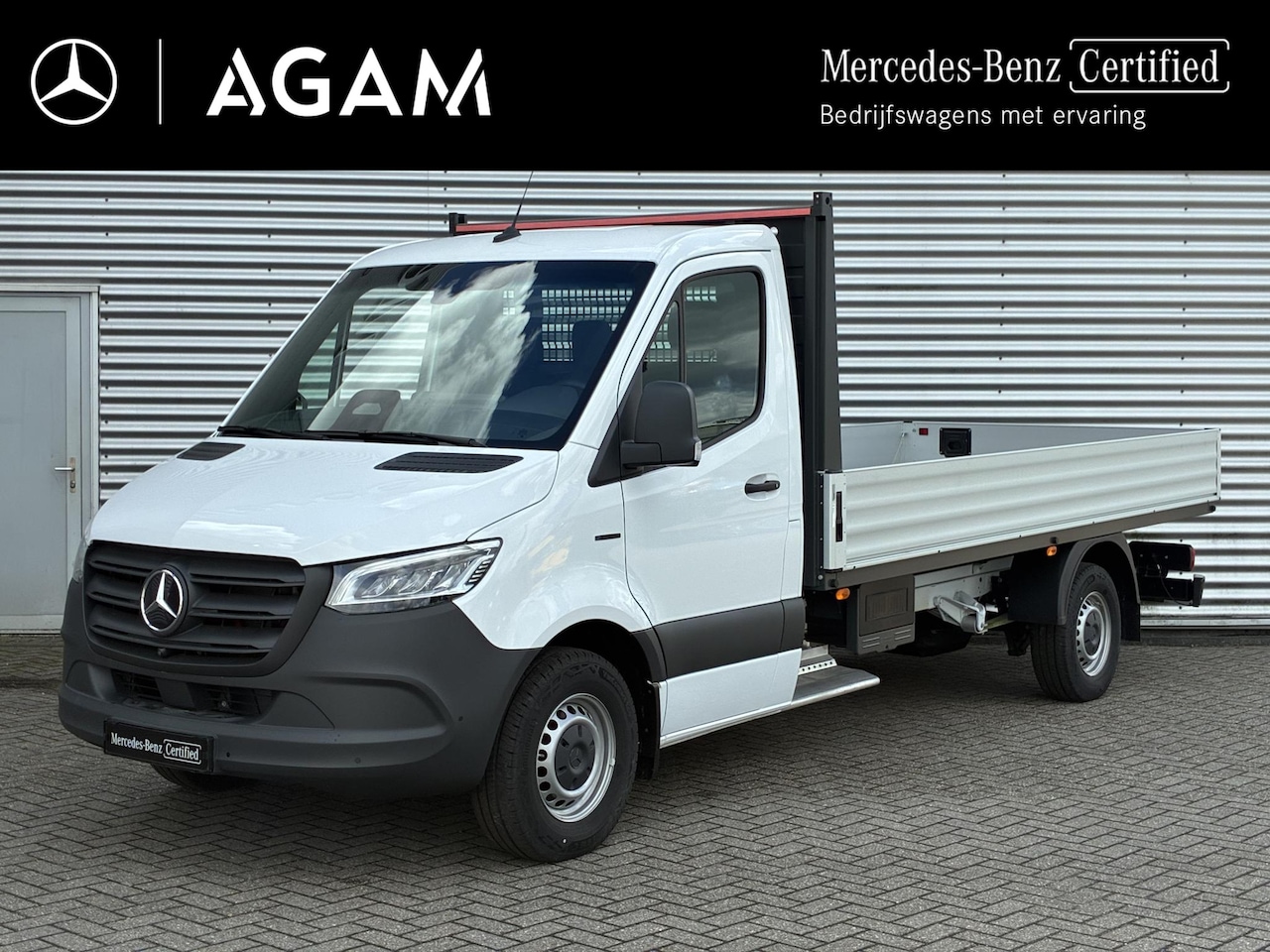 Mercedes-Benz eSprinter - 320 L3 81kWh | Select | Open Laadbak | Trekhaak | Apple Carplay etc etc - AutoWereld.nl